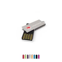 USB COMPATTA IN METALLO CHIC